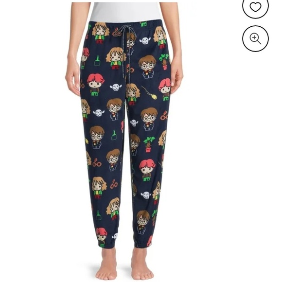Wizarding World Harry Potter Women’s Pajama Bottoms Joggers Characters Medium - Picture 4 of 16